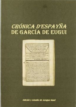 portada cronica d ` espayña de garcia de eugui (colec. historia, 92)