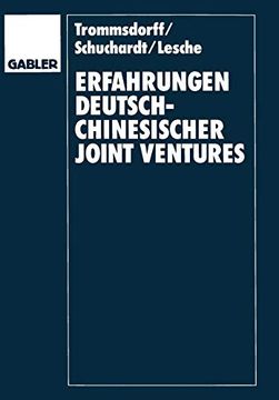 portada Erfahrungen Deutsch-Chinesischer Joint Ventures: Fallstudien im Vergleich (en Alemán)
