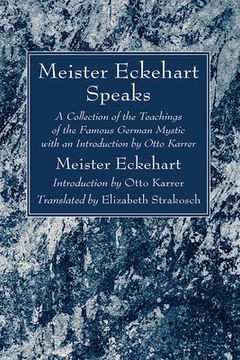 portada Meister Eckehart Speaks (en Inglés)
