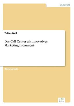 portada Das Call Center als innovatives Marketinginstrument