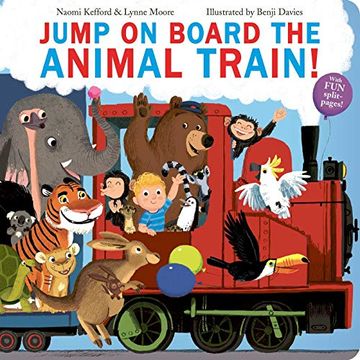 portada Jump on Board the Animal Train (en Inglés)