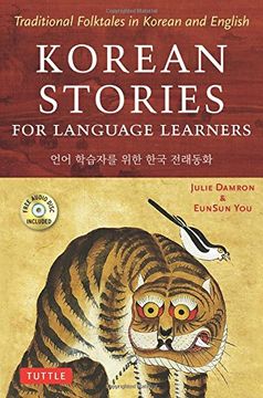 portada Korean Stories for Language Learners: Traditional Folktales in Korean and English (Free Audio cd Included) (libro en Inglés)