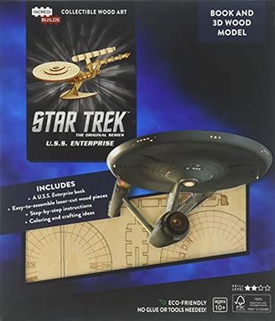 portada Incredibuilds: Star Trek: U. St St Enterprise Book and 3d Wood Model (in English)