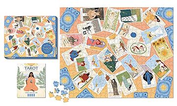 portada Tarot 500-Piece Puzzle: 500-Pieces (in English)