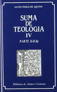 portada Suma de Teología. IV. Parte II-II (b)
