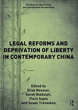portada Legal Reforms and Deprivation of Liberty in Contemporary China (in English)