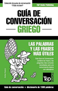 portada Guía de Conversación Español-Griego y Diccionario Conciso de 1500 Palabras: 129 (Spanish Collection)