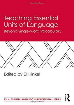 portada Teaching Essential Units of Language: Beyond Single-Word Vocabulary (en Inglés)