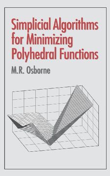 portada Simplicial Algorithms for Minimizing Polyhedral Functions 