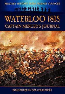 portada waterloo 1815 - captain mercer's journal (en Inglés)