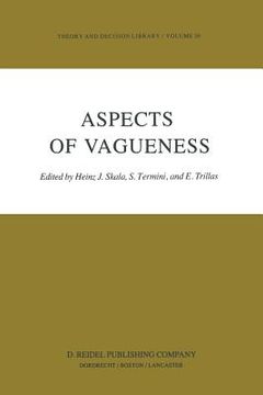 portada Aspects of Vagueness (en Inglés)