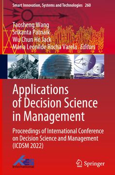 portada Applications of Decision Science in Management: Proceedings of International Conference on Decision Science and Management (Icdsm 2022) (en Inglés)