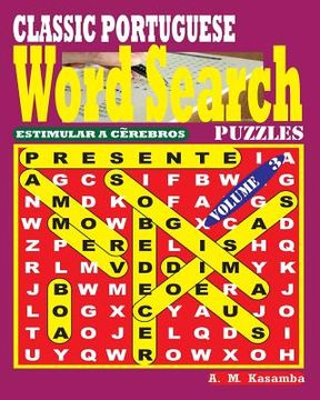 portada CLASSIC PORTUGUESE Word Search Puzzles. Vol. 3 (en Portugués)