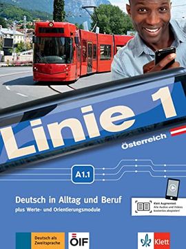portada Linie 1 Österreich A1. 1 Kurs- und Übungsbuch mit Video und Audio auf Dvd-Rom (in German)