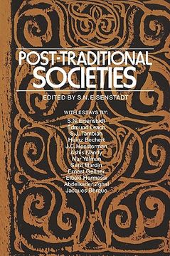 portada post-traditional societies (en Inglés)