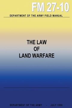 portada The Law of Land Warfare (en Inglés)