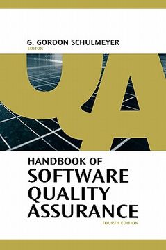 portada Handbook of Software Quality Assurance (en Inglés)