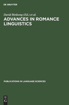 portada Advances in Romance Linguistics (en Inglés)
