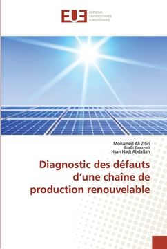 portada Diagnostic des défauts d'une chaîne de production renouvelable (en Francés)