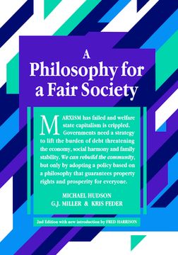 portada A Philosophy for a Fair Society: 2nd Edition (in English)
