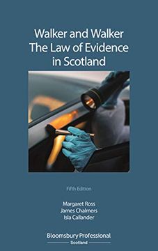 portada Walker and Walker: The law of Evidence in Scotland (in English)