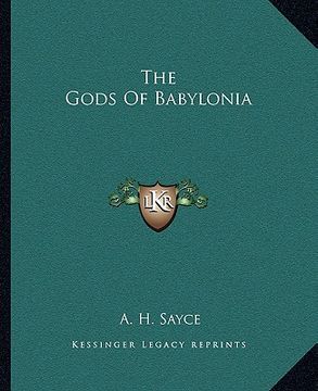 portada the gods of babylonia (en Inglés)