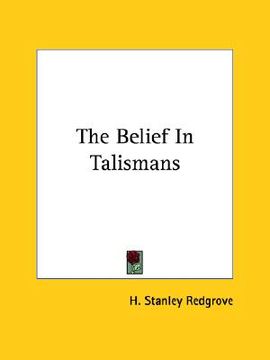 portada the belief in talismans (en Inglés)