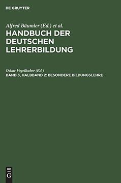 portada Besondere Bildungslehre (en Alemán)