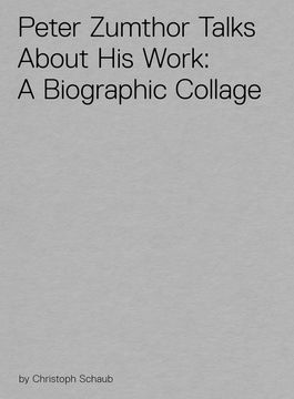 portada Peter Zumthor Talks About his Work: A Biographic Collage [Reino Unido] [Dvd] (en Inglés)