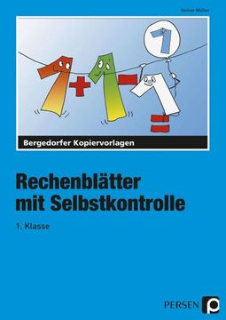 portada Rechenblätter mit Selbstkontrolle - 1. Klasse (en Alemán)