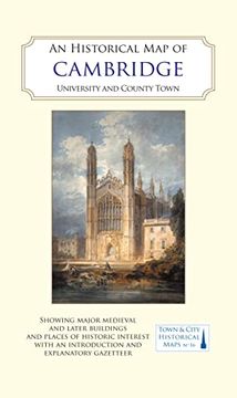 portada An Historical map of Cambridge: University and County Town (Town & City Historical Maps) (en Inglés)