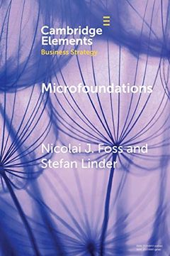 portada Microfoundations (Elements in Business Strategy) (en Inglés)