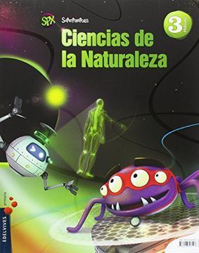 portada Ciencias de la Naturaleza 3º Primaria+Macarena y la tormenta gris (Superpixépolis)