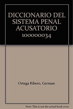 portada Diccionario del Sistema Penal Acusatorio (in Spanish)