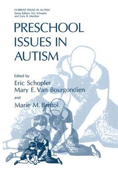 portada Preschool Issues in Autism (en Inglés)