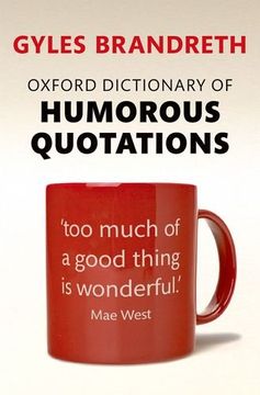 portada Oxford Dictionary of Humorous Quotations