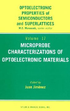 portada Microprobe Characterization of Optoelectronic Materials (en Inglés)
