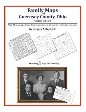 portada Family Maps of Guernsey County, Ohio (en Inglés)