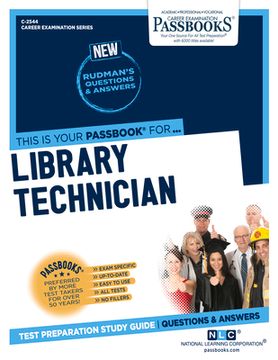 portada Library Technician (C-2544): Passbooks Study Guide Volume 2544