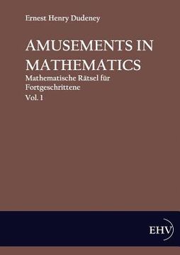 portada amusements in mathematics (en Inglés)