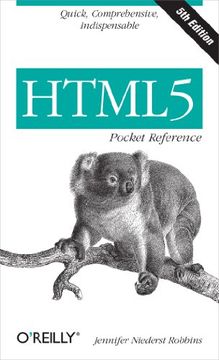 portada Html5 Pocket Reference: Quick, Comprehensive, Indispensable (Pocket Reference (O'reilly)) (en Inglés)