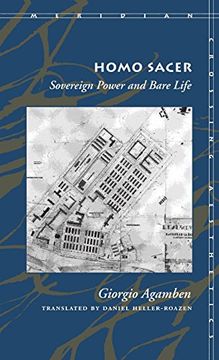 portada Homo Sacer: Sovereign Power and Bare Life (Meridian: Crossing Aesthetics) (in English)