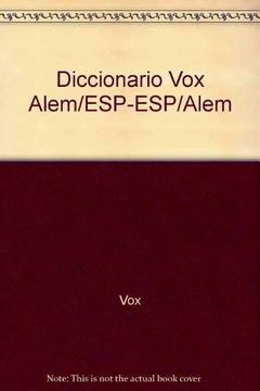 portada diccionario manual aleman espanol/vox