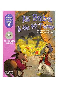 portada Ali Baba & the 40 Thieves - Primary Readers level 4 Student's Book + CD-ROM