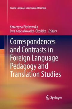 portada Correspondences and Contrasts in Foreign Language Pedagogy and Translation Studies (en Inglés)