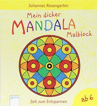 portada Mein Dicker Mandala-Malblock: Zeit zum Entspannen ab 6 Jahren (en Alemán)