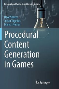 portada Procedural Content Generation in Games (en Inglés)