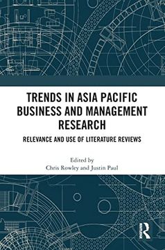 portada Trends in Asia Pacific Business and Management Research: Relevance and use of Literature Reviews (en Inglés)