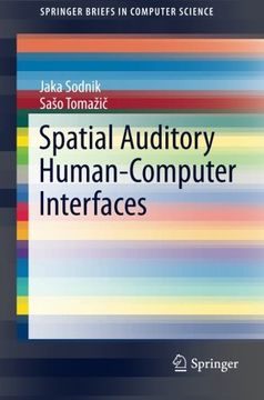 portada Spatial Auditory Human-Computer Interfaces (Springerbriefs in Computer Science) (en Inglés)