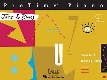 portada Pretime Piano Jazz & Blues - Primer Level (in English)